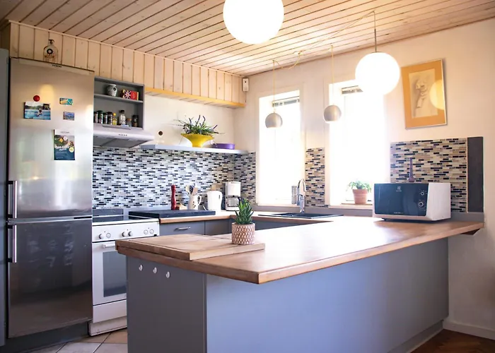 Дом отдыха Dejligt Og Stort Hus Med Og Sauna Roslev